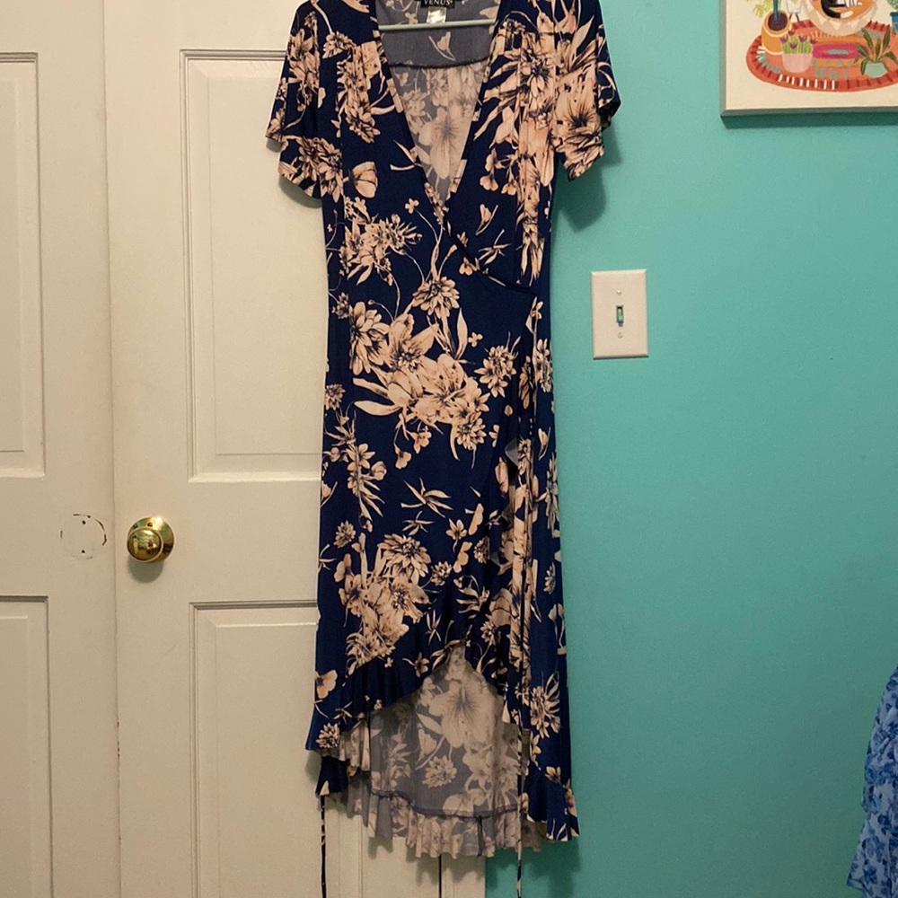 Adjustable floral dress